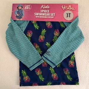 Girls UV Skinz swimwear set 3T  NWT